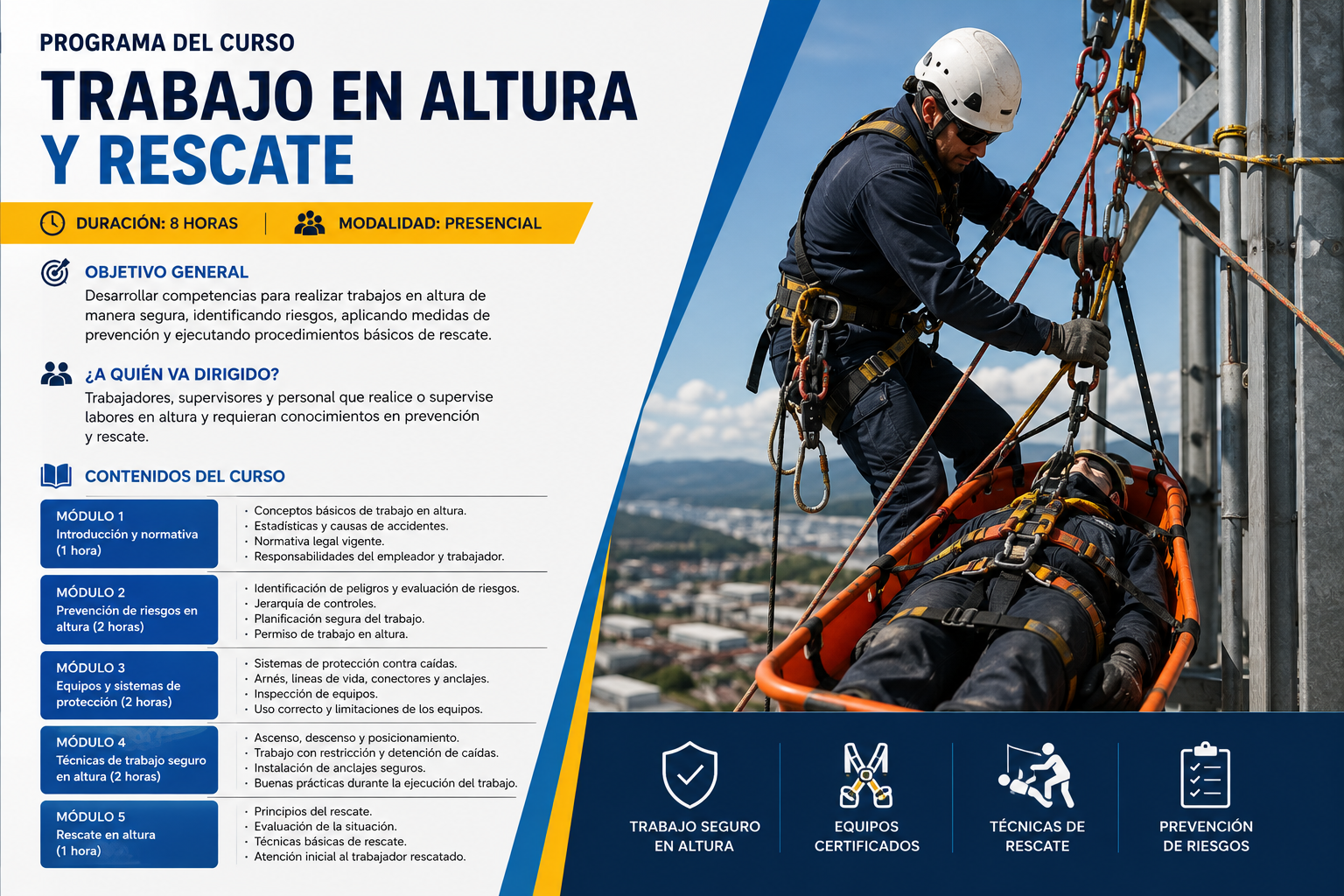 Trabajo en Altura y Rescate